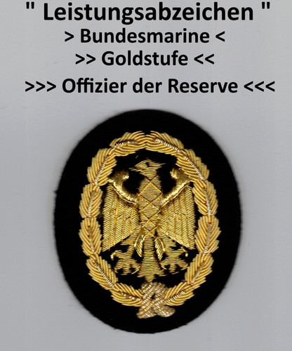 Leistungsabzeichen gold - ", >gold
