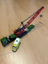 Siku 1834 Kübler Schwertransport   MAN LKW mit Kran und Sprinter