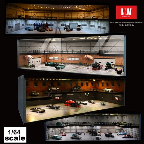 Diorama garagenmodell 3 - diorama, 1:64
