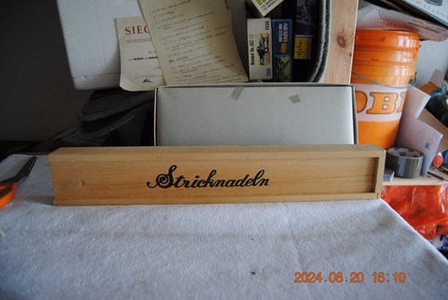 Stricknadel-Kasten
