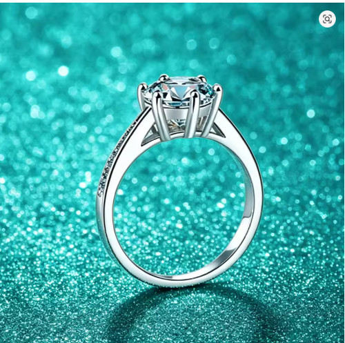 925 sterling silber moissanit - 925,