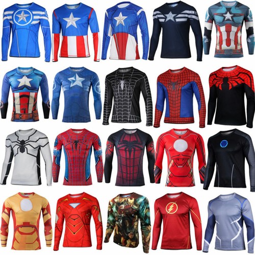 Superhero shirt marvel sport - superhero,