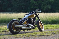 Heckfender Fender Stahl 180 mm breit für Custom Projekte wie VT600 Bobber