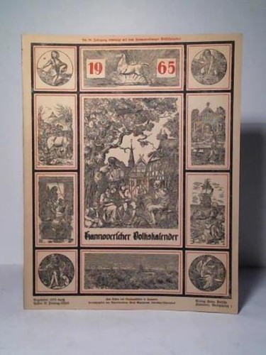 Hannoverscher volkskalender - hannoverscher,