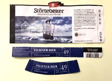 Großes Bieretikett , Braumanufaktur STÖRTEBEKER ,  Stralsund / Vorpommern #428#