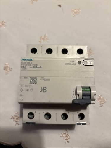 Siemens 5sv3646 4polig - 4polig, typ