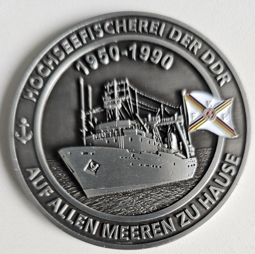 Hochseefischerei ddr medaille - ddr, ,medaille