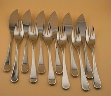 Wilkens Fjord Fischbesteck 6 Personen 18/8 TOP Zutsand