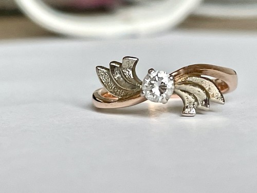 Ring mit brillant - ring, 0,25
