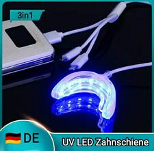Zahnaufhellung UVLampe Bleaching LED Zahnweiß Gerät Gel Set ZahnBleaching DE??