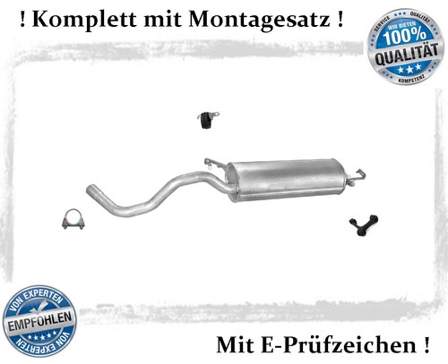 Endschalldämpfer für seat - für,