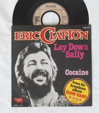 Eric Clapton -  Lay Down Sally / Cocaine  7" Single  mint-