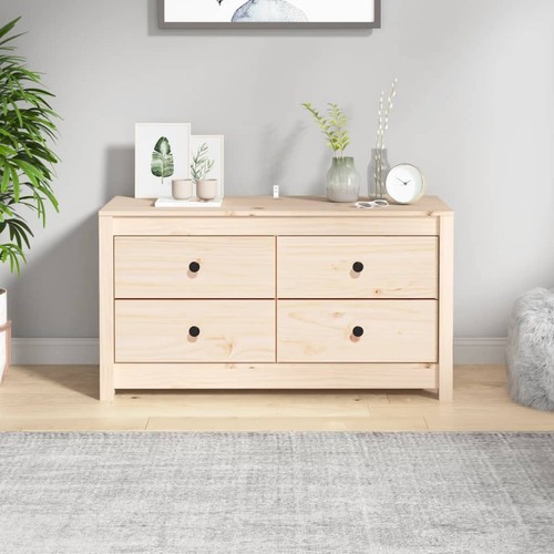 Beistellschrank aus massivem