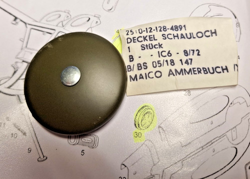 Maico 250 schaulochdeckel - maico,
