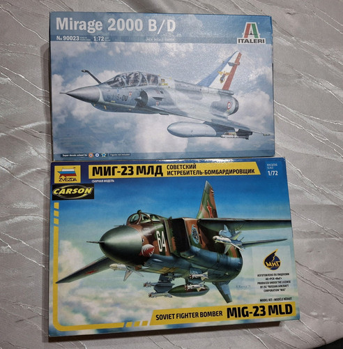Italeri mirage 2000 - mirage, b/d