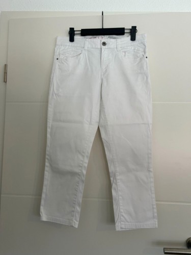 Esprit capri jeans hose weiß - capri,