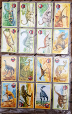 DINO TAUSCH Karten Serie 1 , Orbis Publishing Ltd., Karte 1 bis 32 in Klarsichth