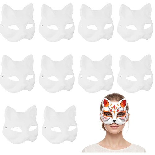 Katzenmaske papier basteln - papier,