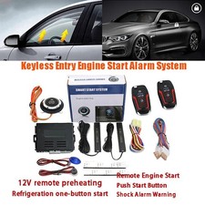 APP Remote Starter Stop Auto Keyless Entry Engine Start Alarm System Druckknopf