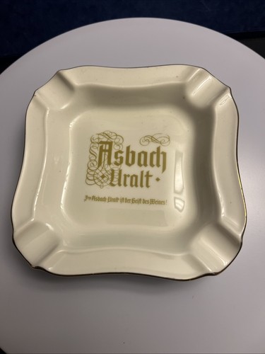 Aschenbecher porzellan asbach - aschenbecher,