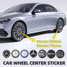 56mm 60mm 65mm 75mm Car Wheel Center Cap Badge covers sticker for Mercedes Benz