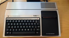 Texas Instruments TI99/4a komplett mit Netzteil Modulator EXTENDED BASIC TOP 