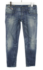 Diesel Matic-k 008sv_Stretch Jeans Damen W29 Regular Fit Whiskers Neu