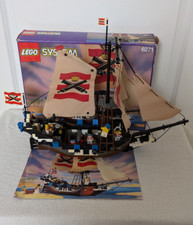 Lego Piraten, Rotröcke, Set 6271, Schiff, Segelschiff der Rotröcke, mit BA +OVP