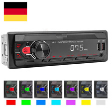 AUTORADIO MIT Fernbedienung BLUETOOTH-FREISPRECHEINRICHTUNG USB-AUX 1DIN SD/MP3