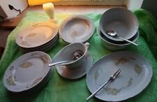 Essservice Tafelgeschirr 6P Porzellan Ilmenau Vollständig Neuwertig