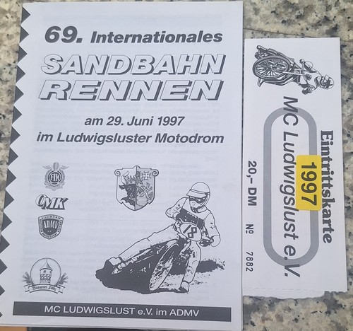Programm ticket speedway - programm, +