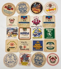 Konvolut 20 Vintage Bierdeckel Sammlung Europa Park Salvator Gold Ochsen