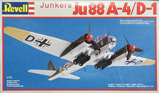 Revell 04130 Junkers Ju-88 A-4/D-1 1:72 Skill/Niveau 3 "Ohne Karton!"