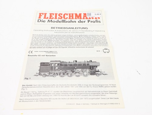 E1641 fleischmann - e1641, h0