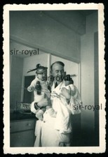 Doctor with baby in disguise