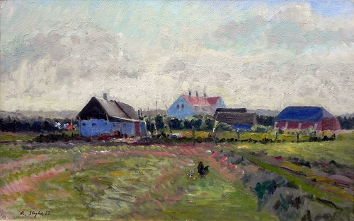Impressionistisches gemälde - impressionistisches,