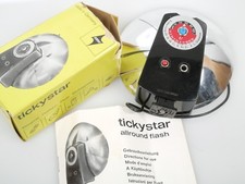 tickystar Blitzgerät Blitz flash gun + Karton + Anltg. / instructions + case box