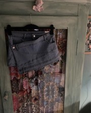 Ausgefallener Jeansrock 