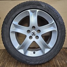 1 Peugeot 407 I 17 Zoll Alufelge 7x17 ET48, 04322X, Cosmos, SR 215/55 R17