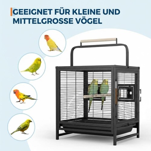 Tragbarer reise vogelkäfig - reise,