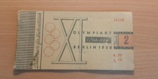 1936 Olympia Dauerkarte Leichtathletik Leer Original Olympiade Berlin