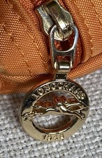 Kleine Tasche von Longchamp in leuchtenden Orange, Farbe Carotte