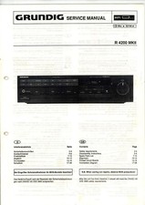 GRUNDIG Service Manual  R 4200 MKII