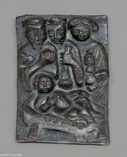 Bronze Relief Karl Kluth -