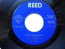 PAUL BALLENGER 45 'SEVEN TIMES HEAVEN' USA REED HOT 1959 ROCKABILLY STROLLER V++