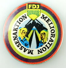 DDR Abzeichen: Melioration Massenaktion FDJ e1710