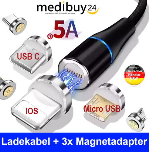 Schnellladekabel magnet usb - schnellladekabel, c