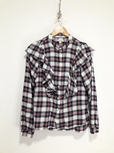 Barbour rüschenhemd 10 uk - 10,