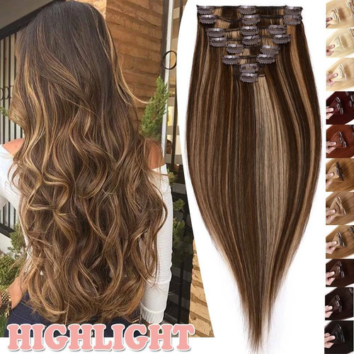 Haarteile echthaar clip in - haarteile,