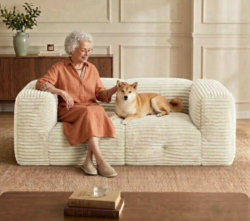 Sitzer sofa stoff beige - sofa,